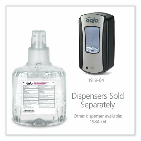 Gojo 1,200 mL Personal Soaps Dispenser Refill, 2 PK 1912-02